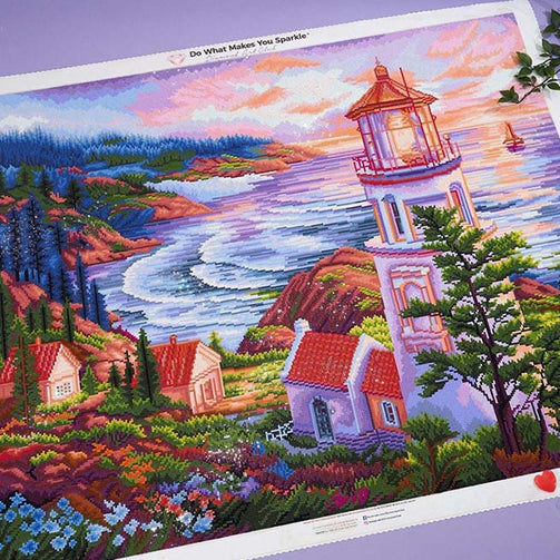 castle beach diamond art