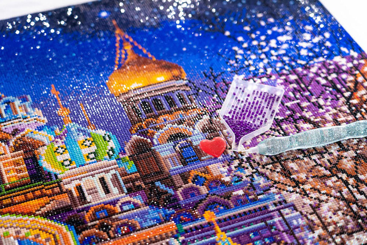cityscape diamond art