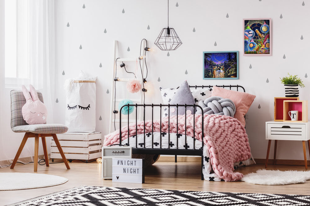 Preiswerte Deko-Ideen für Kinderzimmer – Diamond Art Club