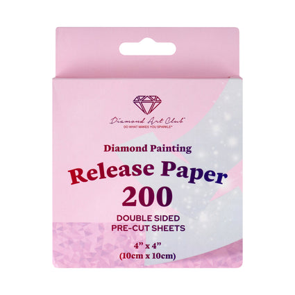 Diamond Painting 200 Sheets Double-Sided Diamond Painting Release Paper Squares