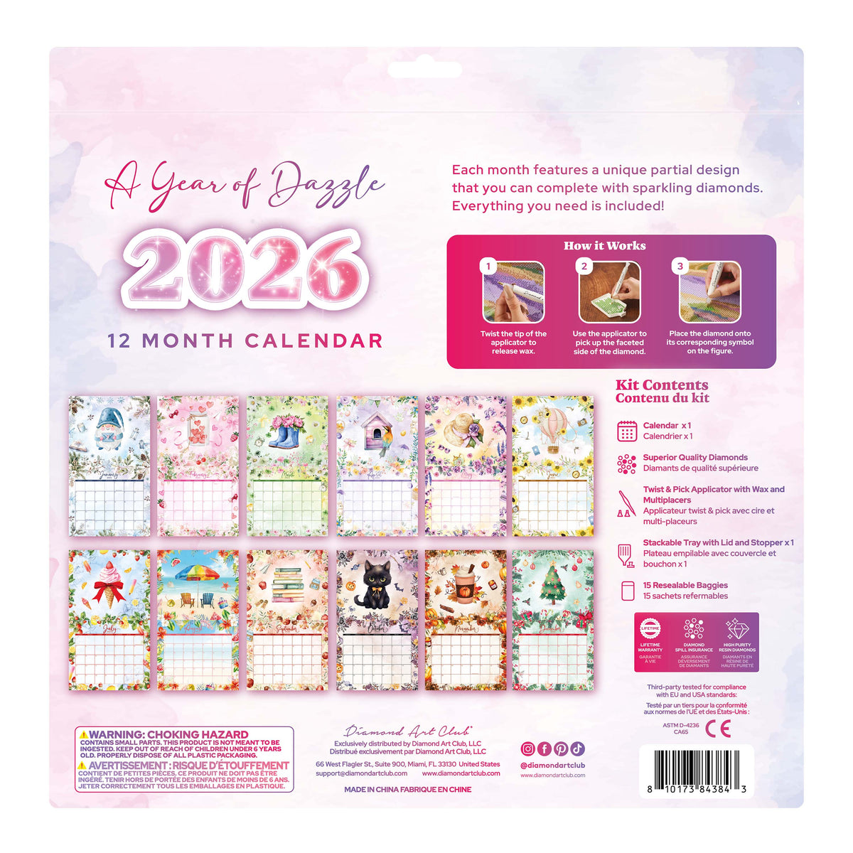 Diamond Painting 2026 Diamond Painting Calendar