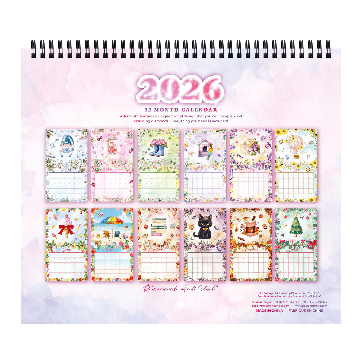 Diamond Painting 2026 Diamond Painting Calendar