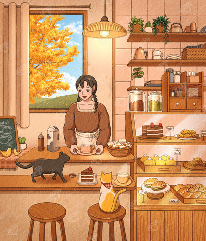 Café in the Autumn
