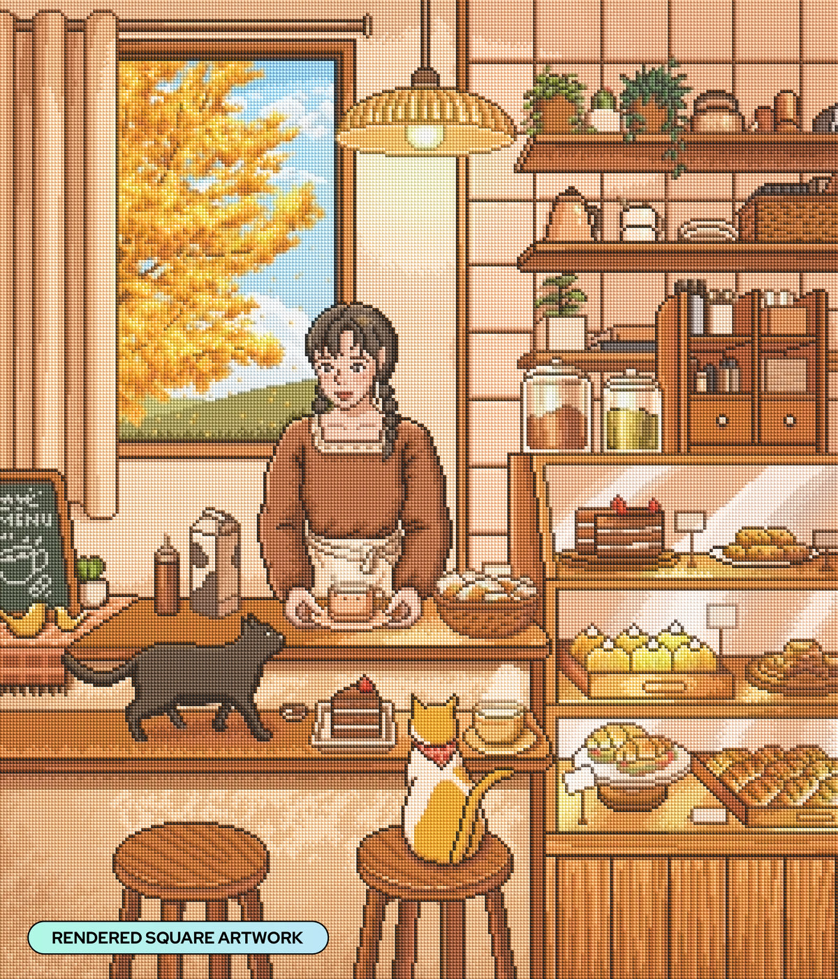 Café in the Autumn