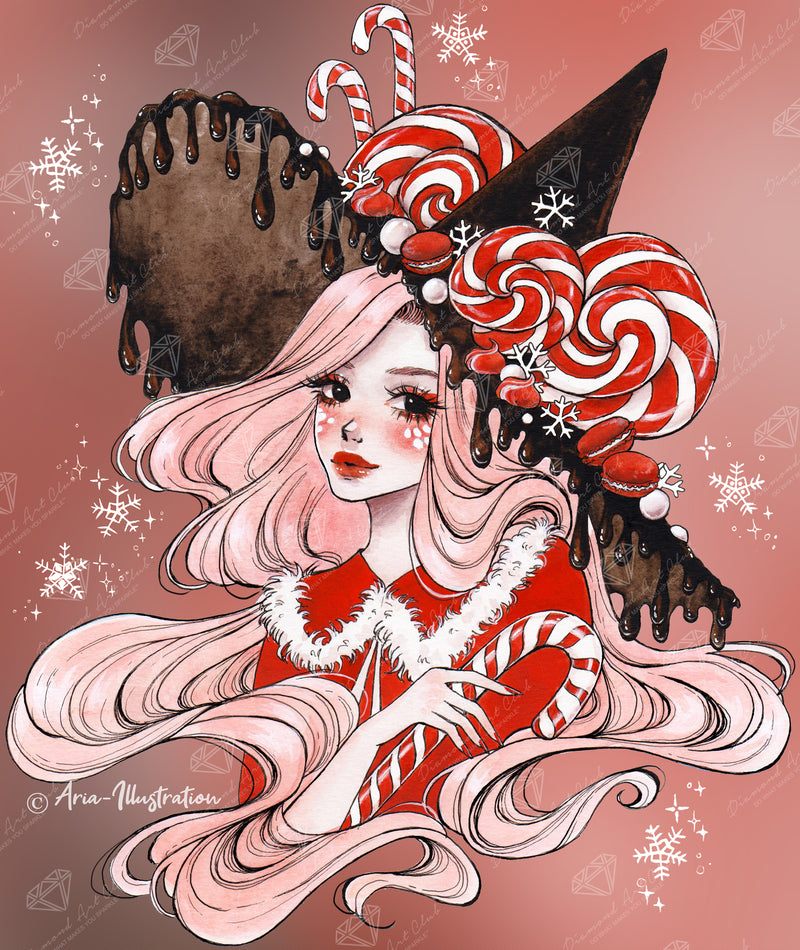 Candy Cane Witch