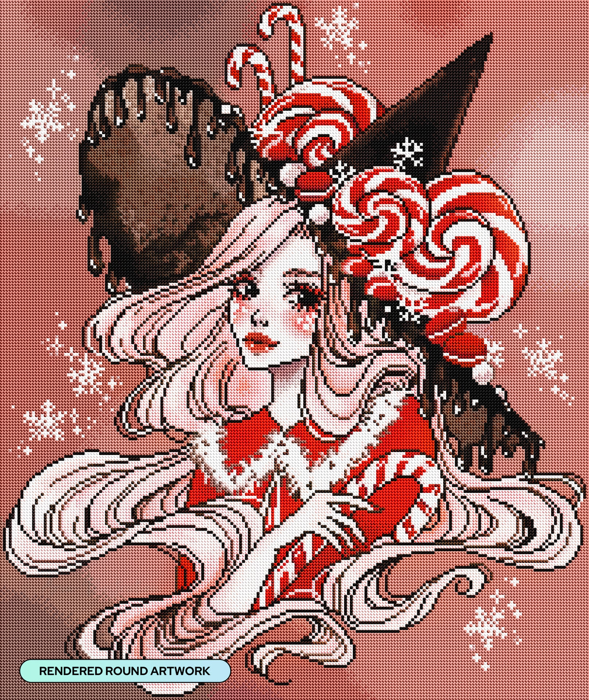 Candy Cane Witch