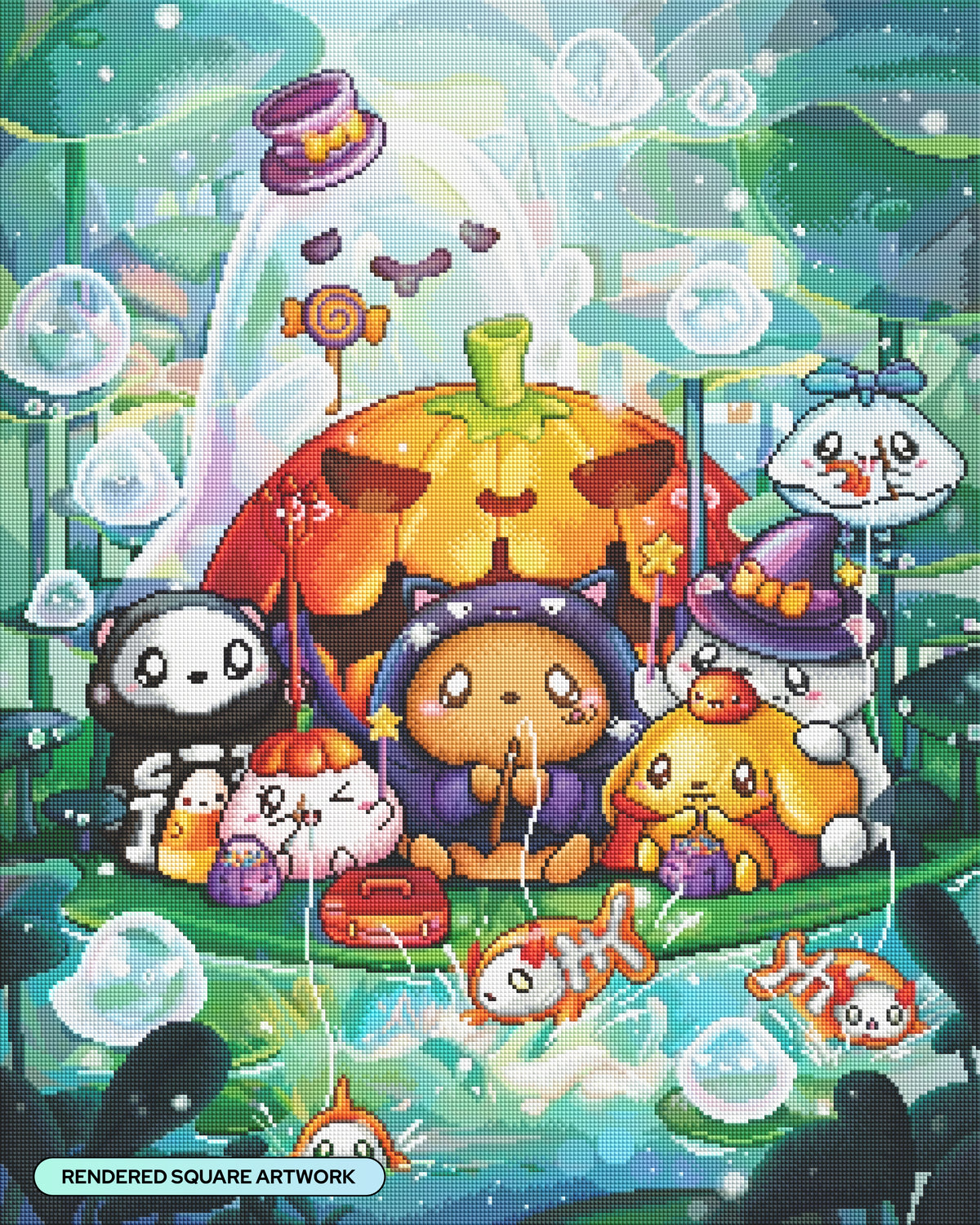 Cute Spooky Fishing