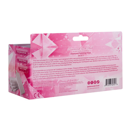 Diamond Painting Trays - X-Large (Set of 5)