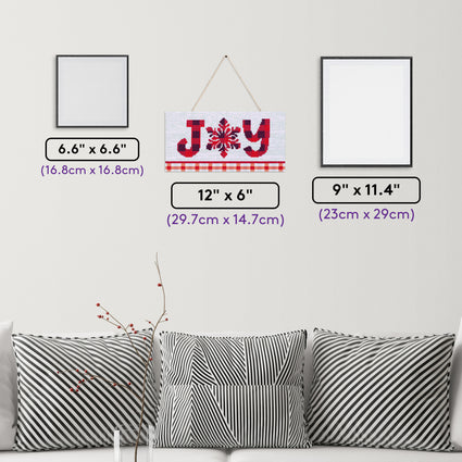 Joy - Hanging Sign