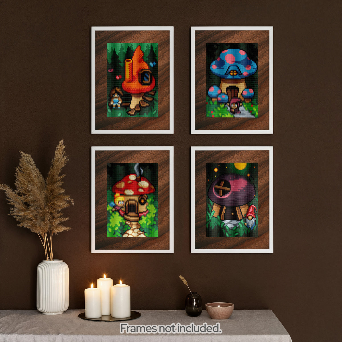 Enchanted Mushroom Houses - MEGA Dazzles™