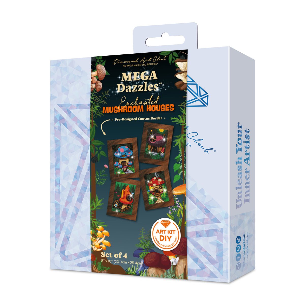 Enchanted Mushroom Houses - MEGA Dazzles™