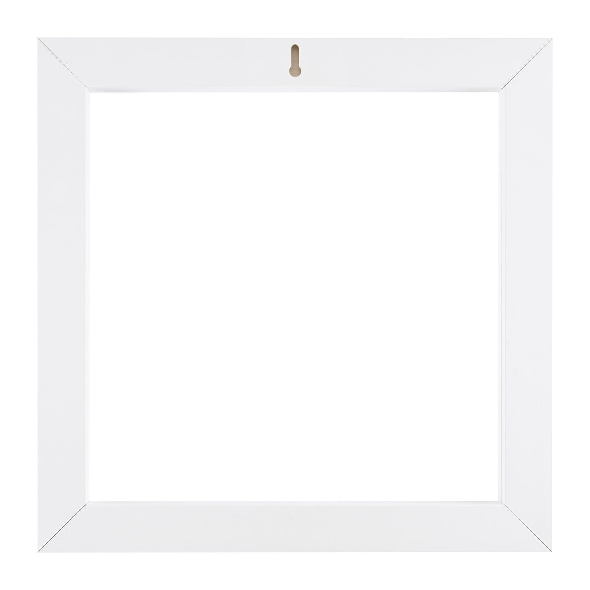 Back of the 13″ × 13″ InstaFrame with hanging slots