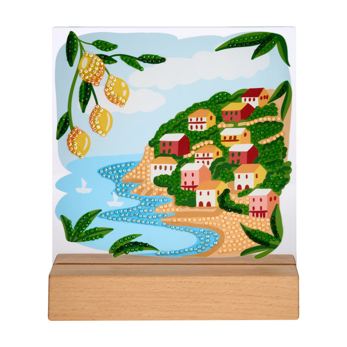 Amalfi Coast - Glow Light – Diamond Art Club