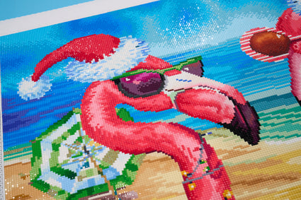 Holiday Flamingo Girlfriends