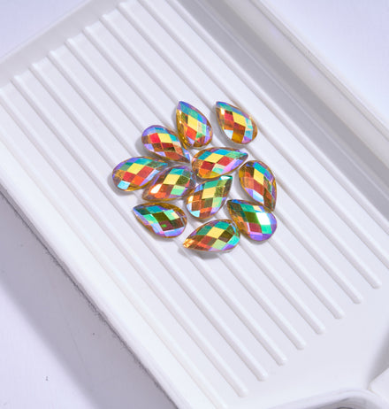 Close-up of Special shapes diamonds.