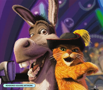 Donkey and Puss