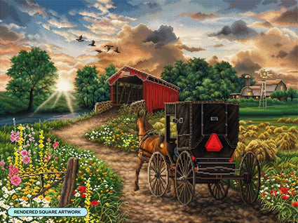 Evening on the Farm
