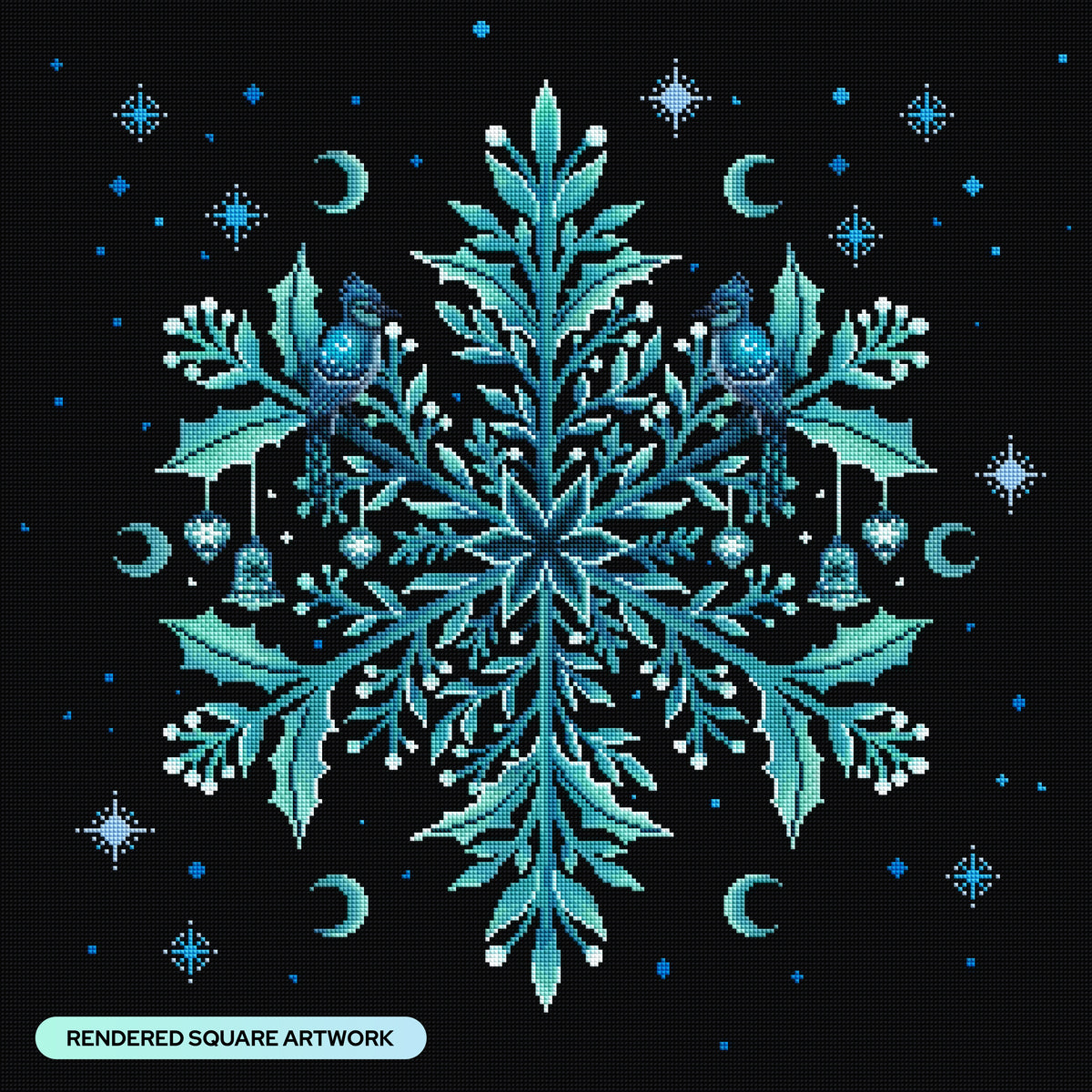 Floral Snowflake