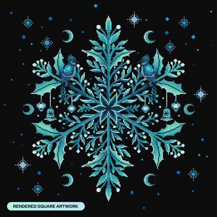 Floral Snowflake