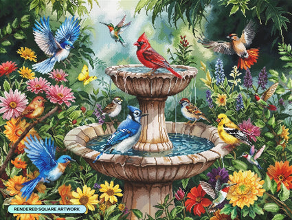 Garden Bird Bath