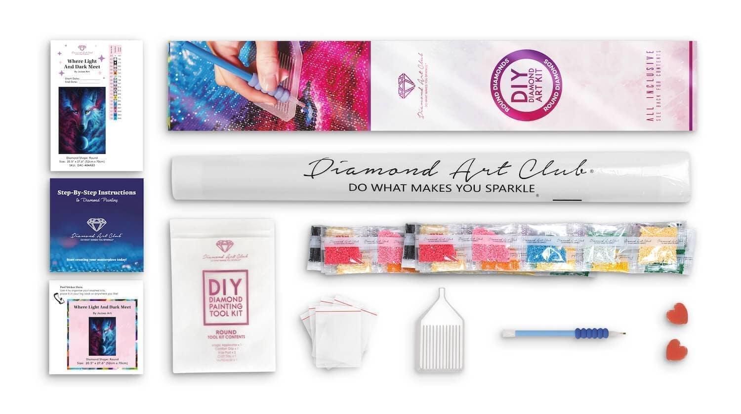 Wildflower Seascape – Diamond Art Club