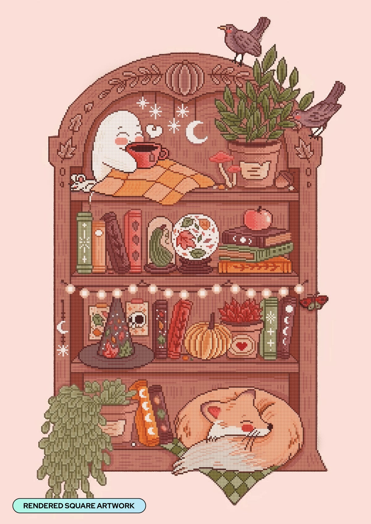 Magical Autumn Shelf