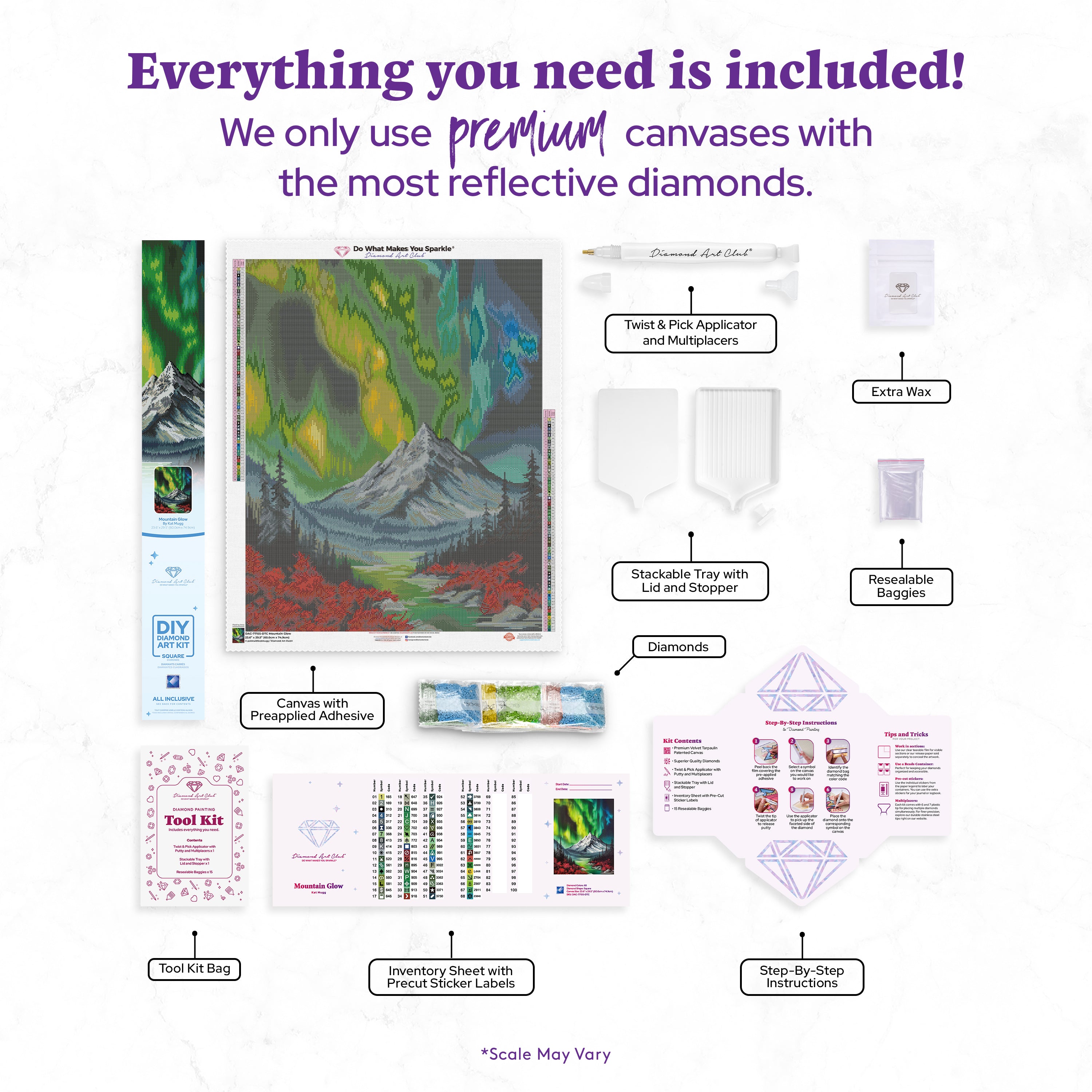 Mountain Glow – Diamond Art Club