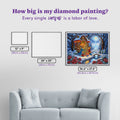 Mouse Christmas Cottage Castle Diamond Painting Kit – Diamond Art Club