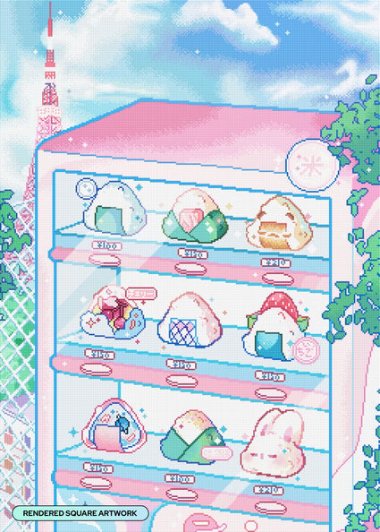 Onigiri Vending and Tokyo Tower
