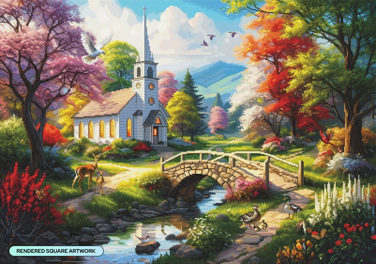 Sanctuary in Blooming Harmony