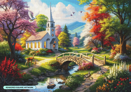 Sanctuary in Blooming Harmony