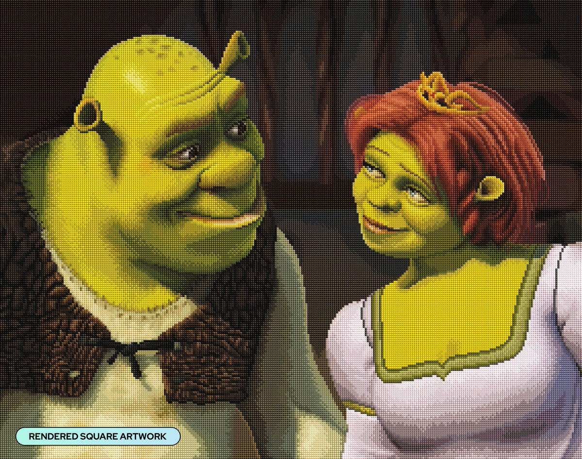 Shrek and Fiona