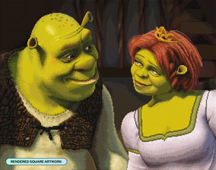 Shrek and Fiona