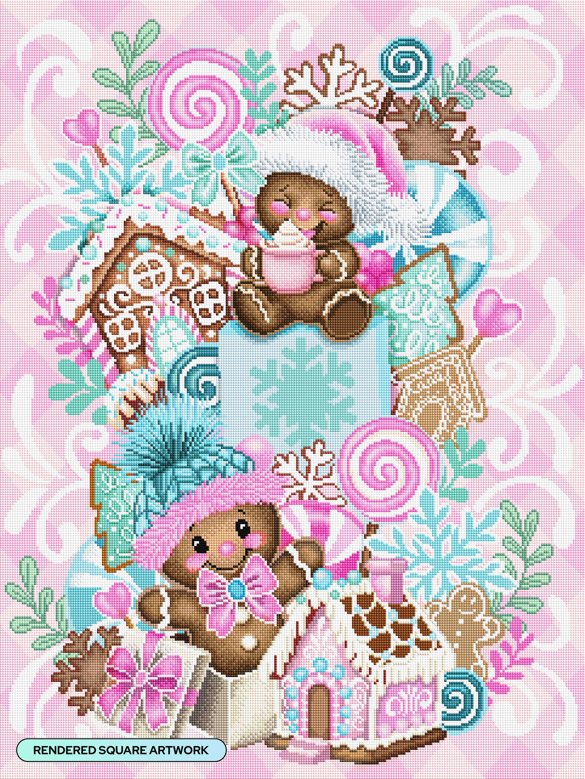 Sweet Gingerbread Stack