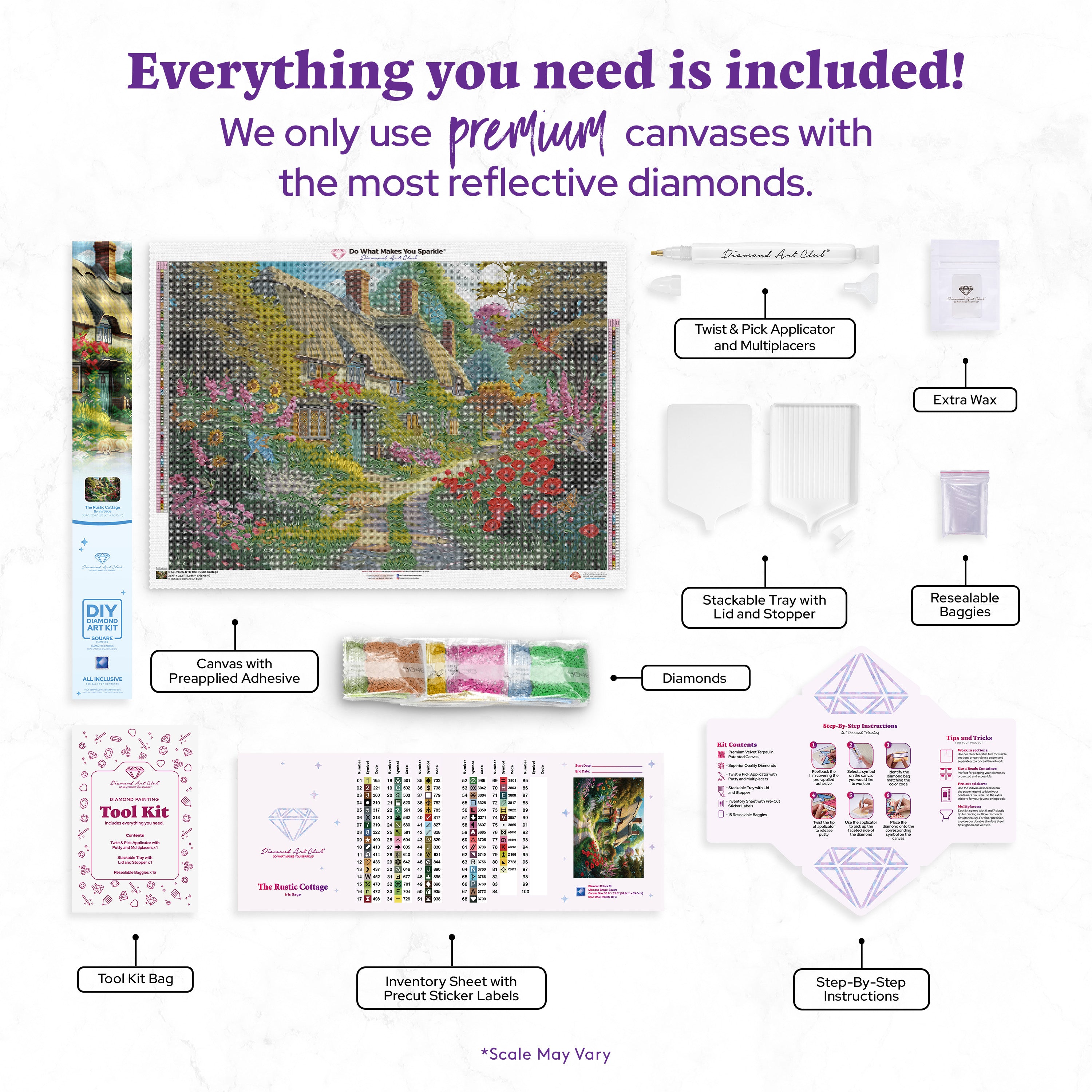The Rustic Cottage Diamond Painting Kit – Diamond Art Club