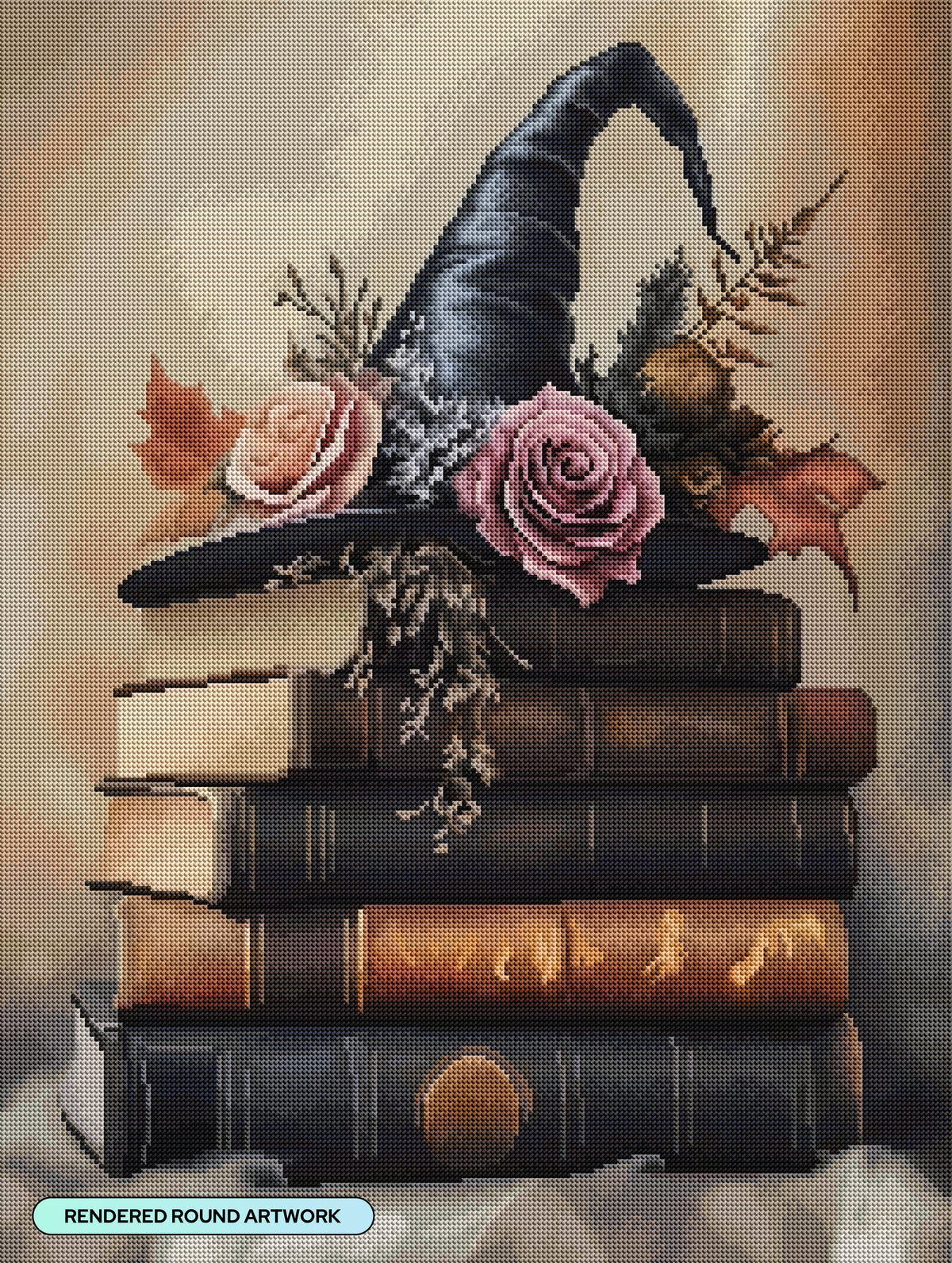 Witchy Floral Books