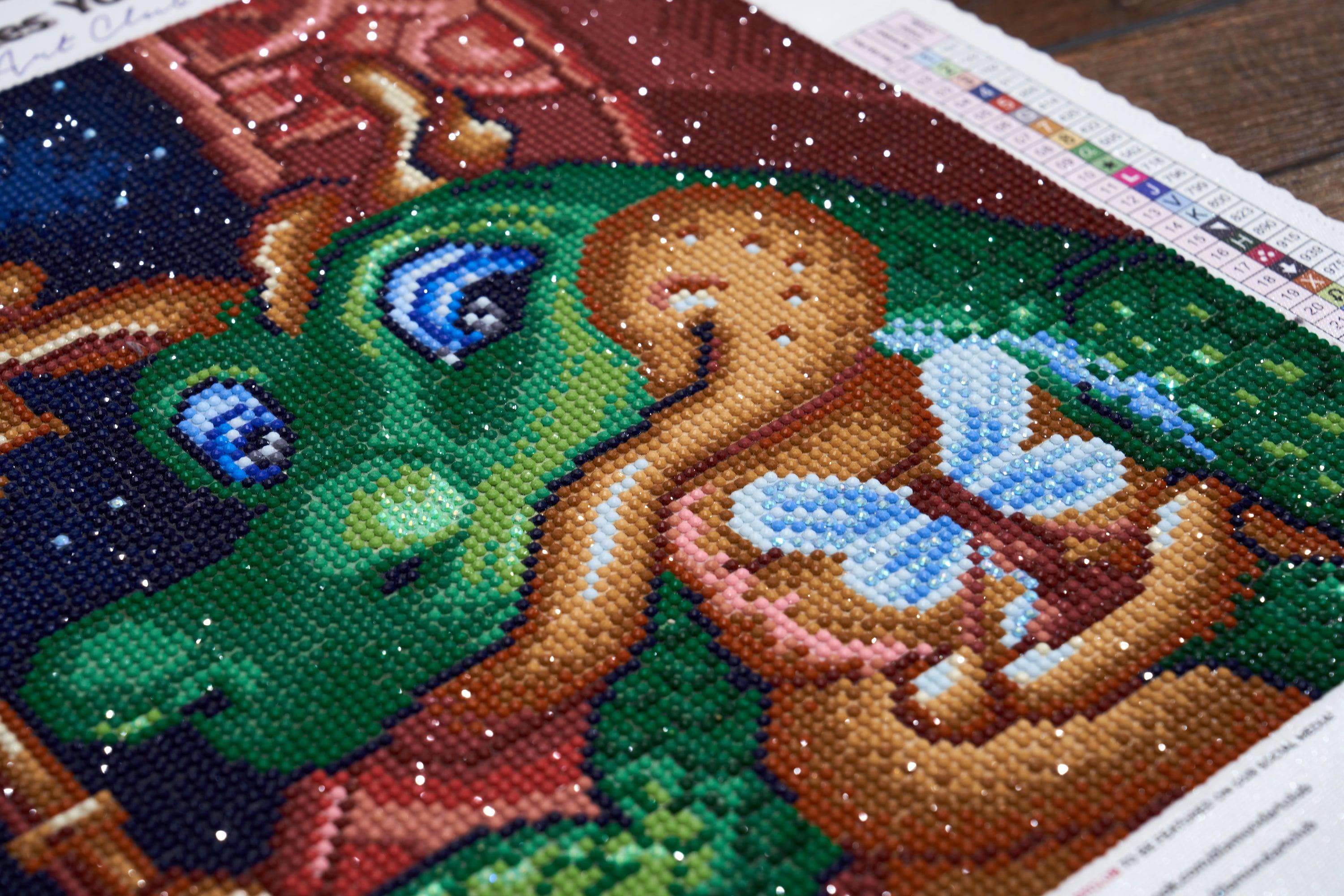 妖精の友達 ダイヤモンドペインティングキット – Diamond Art Club