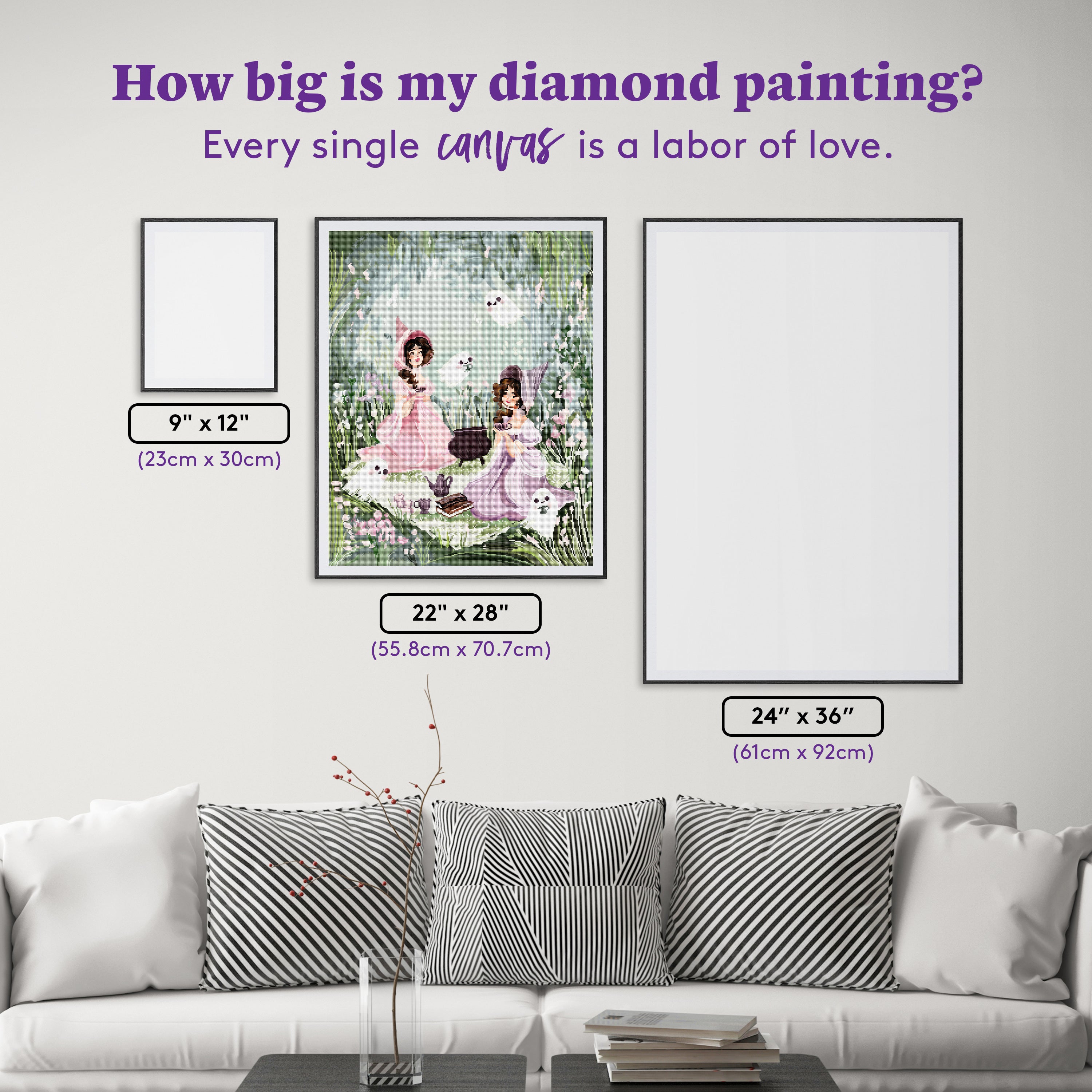 A Ghostie Tea Party – Diamond Art Club