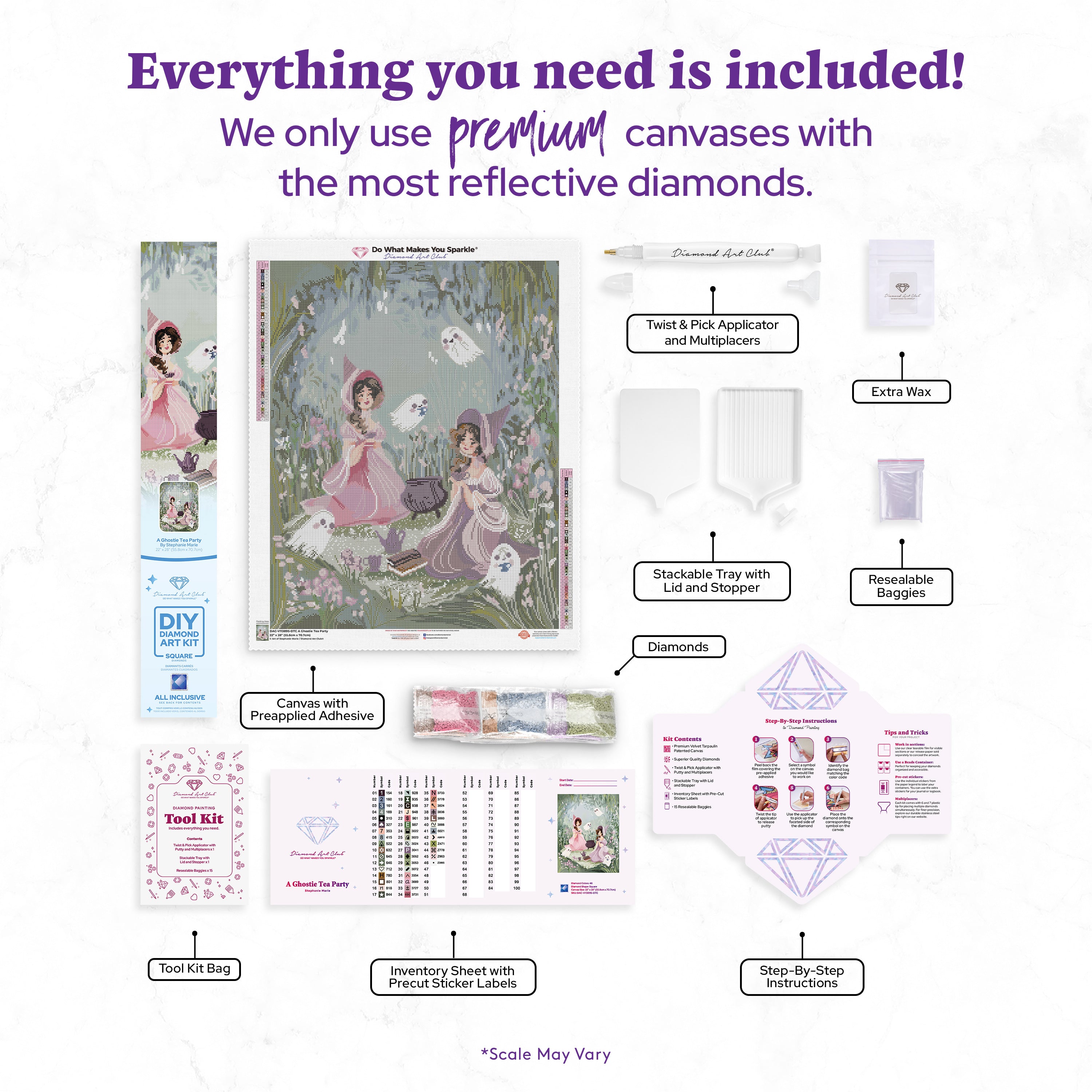 A Ghostie Tea Party – Diamond Art Club