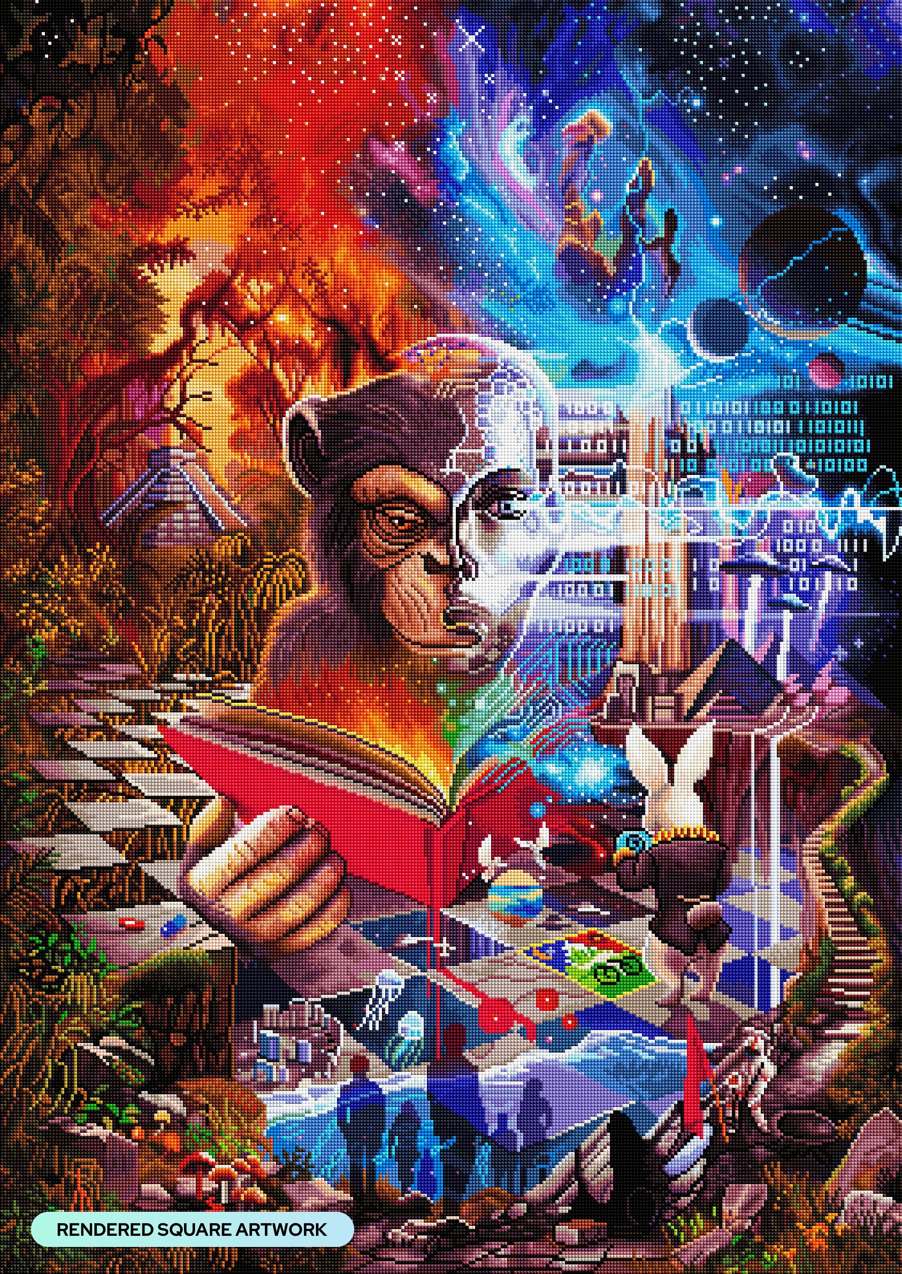 ダイヤモンドアートクラブ A Question of Reality 新品未開封 A Question of Reality – Diamond Art Club