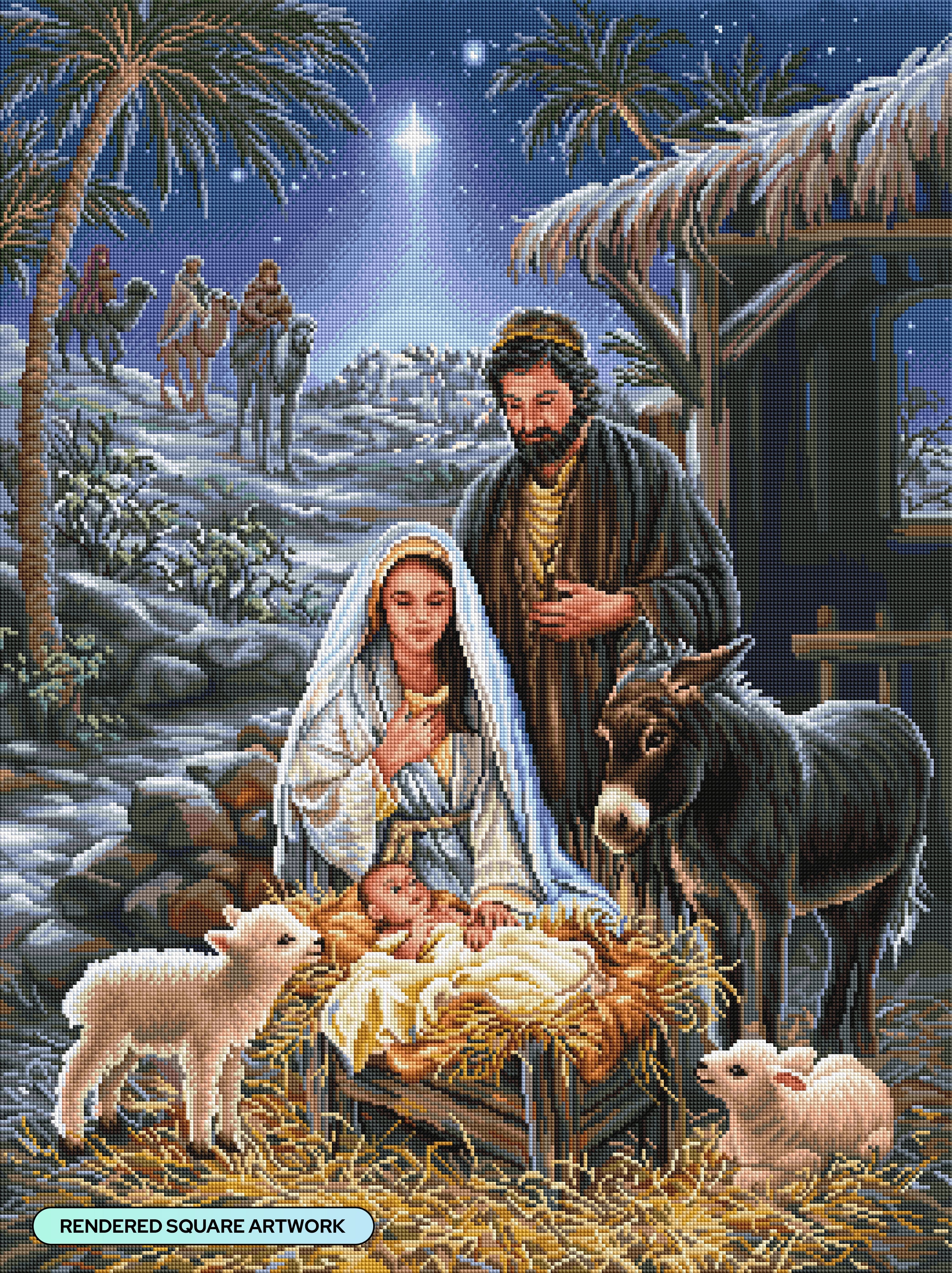 DAC ダイヤモンドアートキット A Savior is Born A Savior is Born – Diamond Art Club