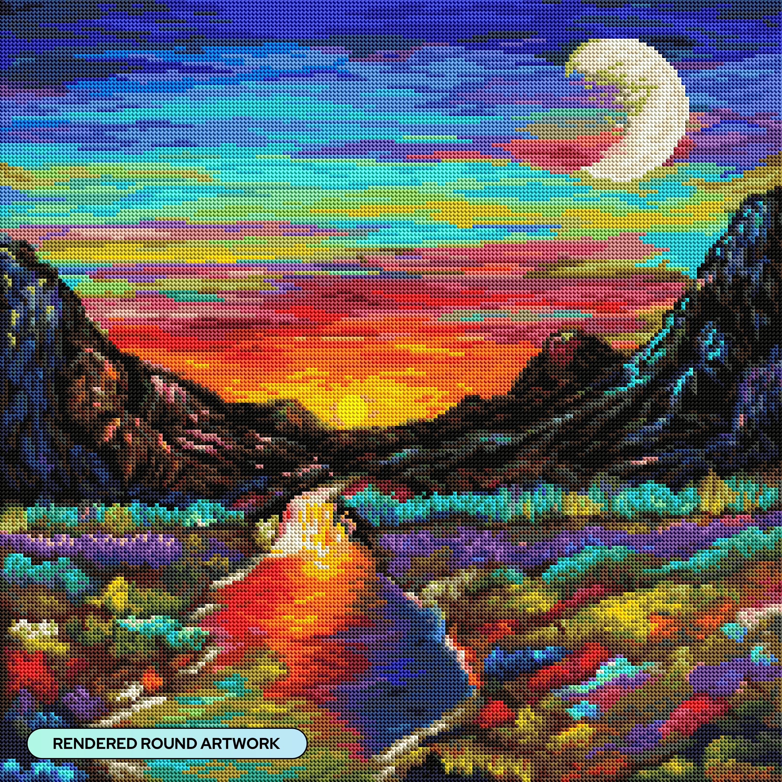 A Stream of Beauty – Diamond Art Club