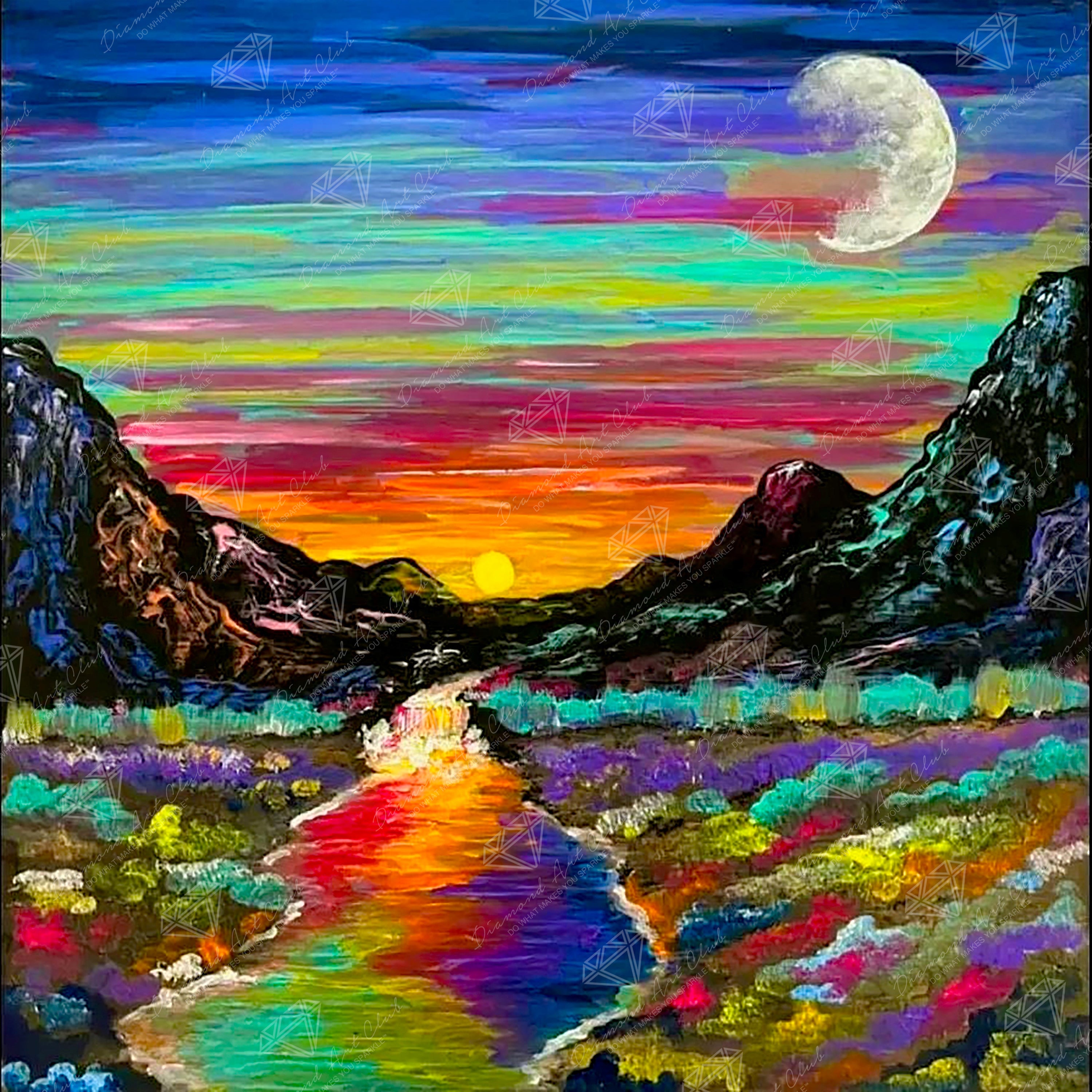 A Stream of Beauty – Diamond Art Club