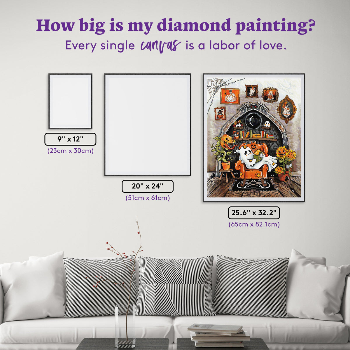 Diamond Painting Alone Time 25.6" x 32.2" (65cm x 82.1cm) / Square with 79 Colors including 1 AB and 5 Fairy Dust Diamonds / 86,130