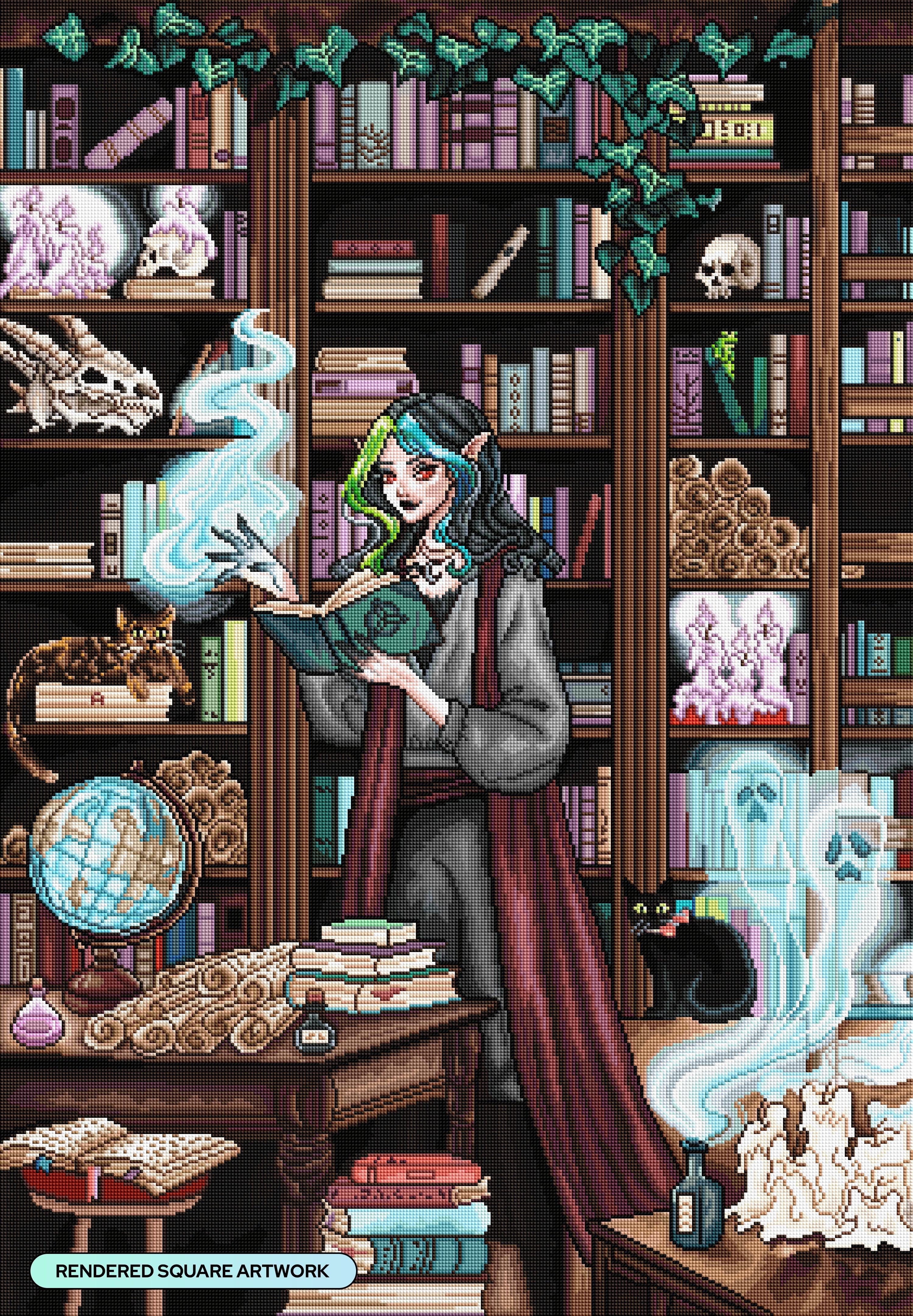Ancient Library – Diamond Art Club