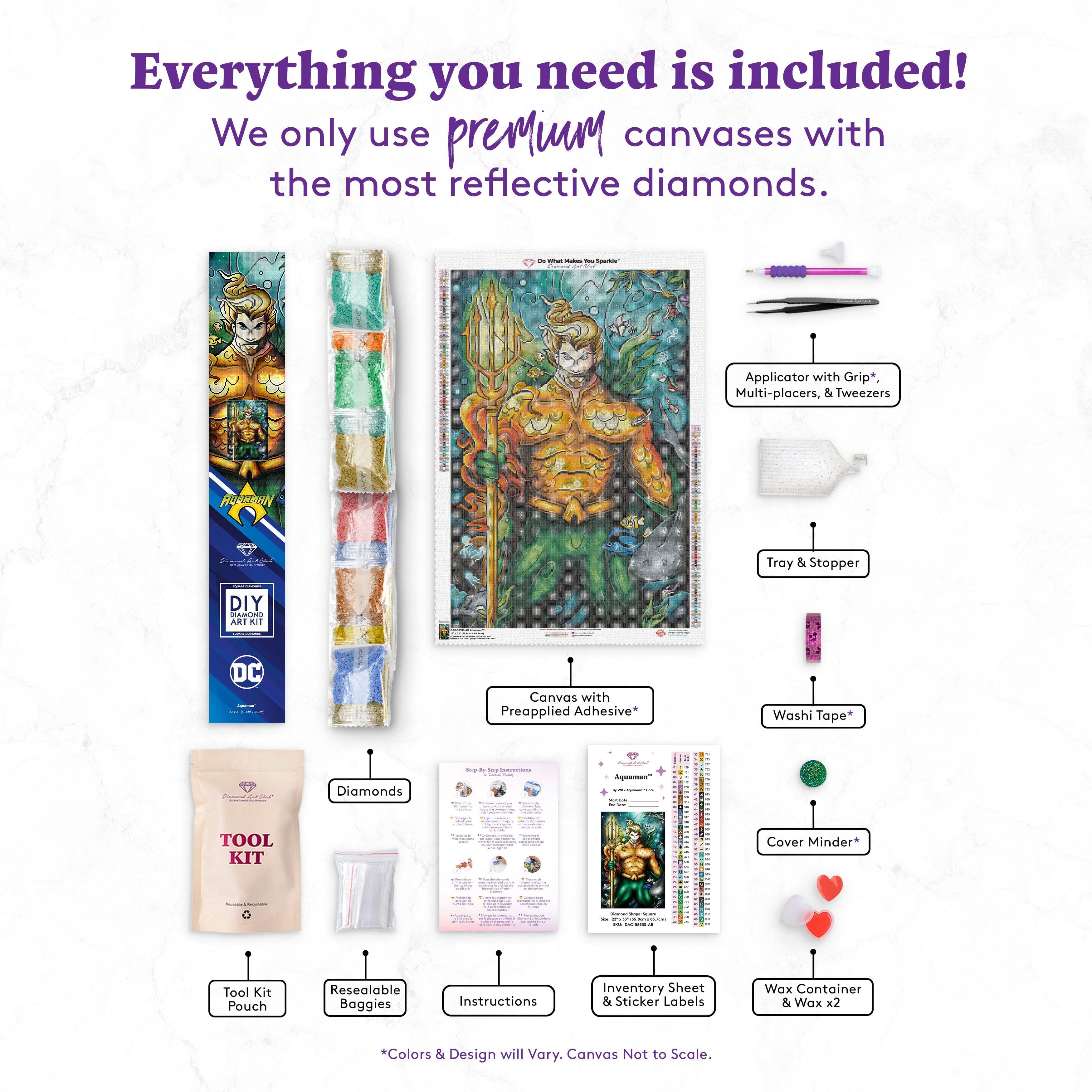 Aquaman™ Diamond Painting Kit – Diamond Art Club