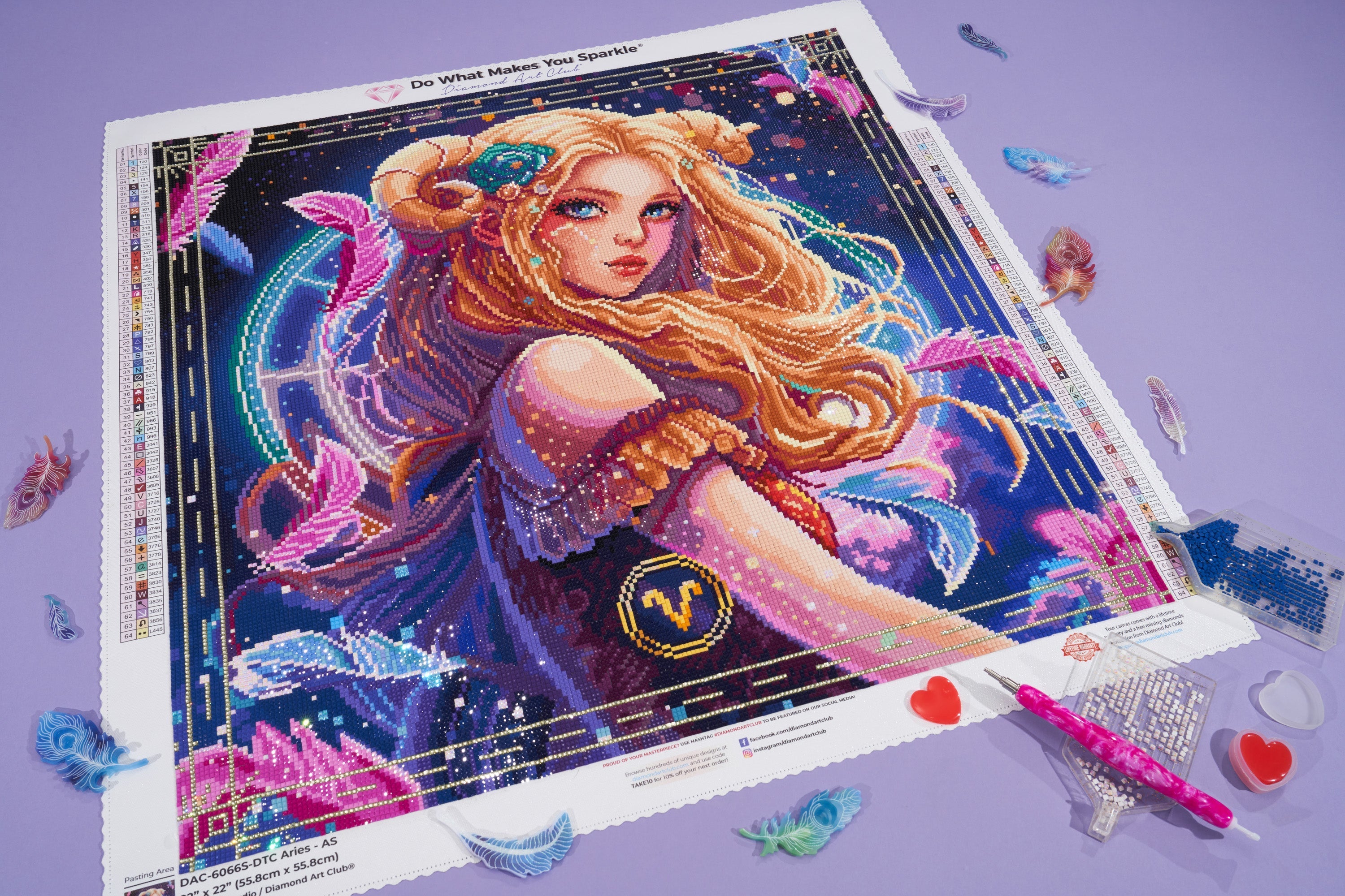 ダイヤモンドアートクラブ Aries Aries – Diamond Art Club