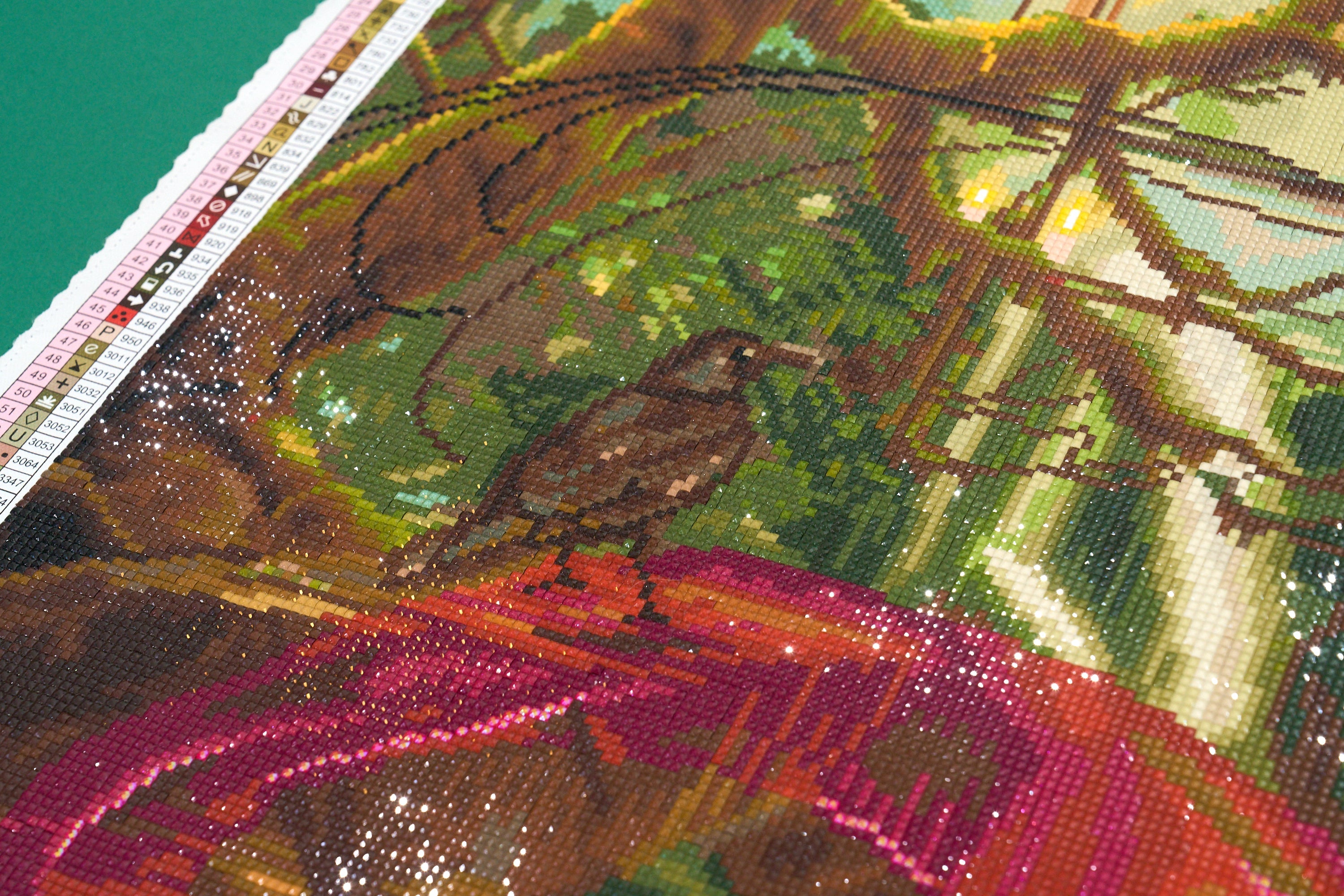 絵画 Forest Hills Forest Interior with a Painter, Civita Castellana by André Giroux