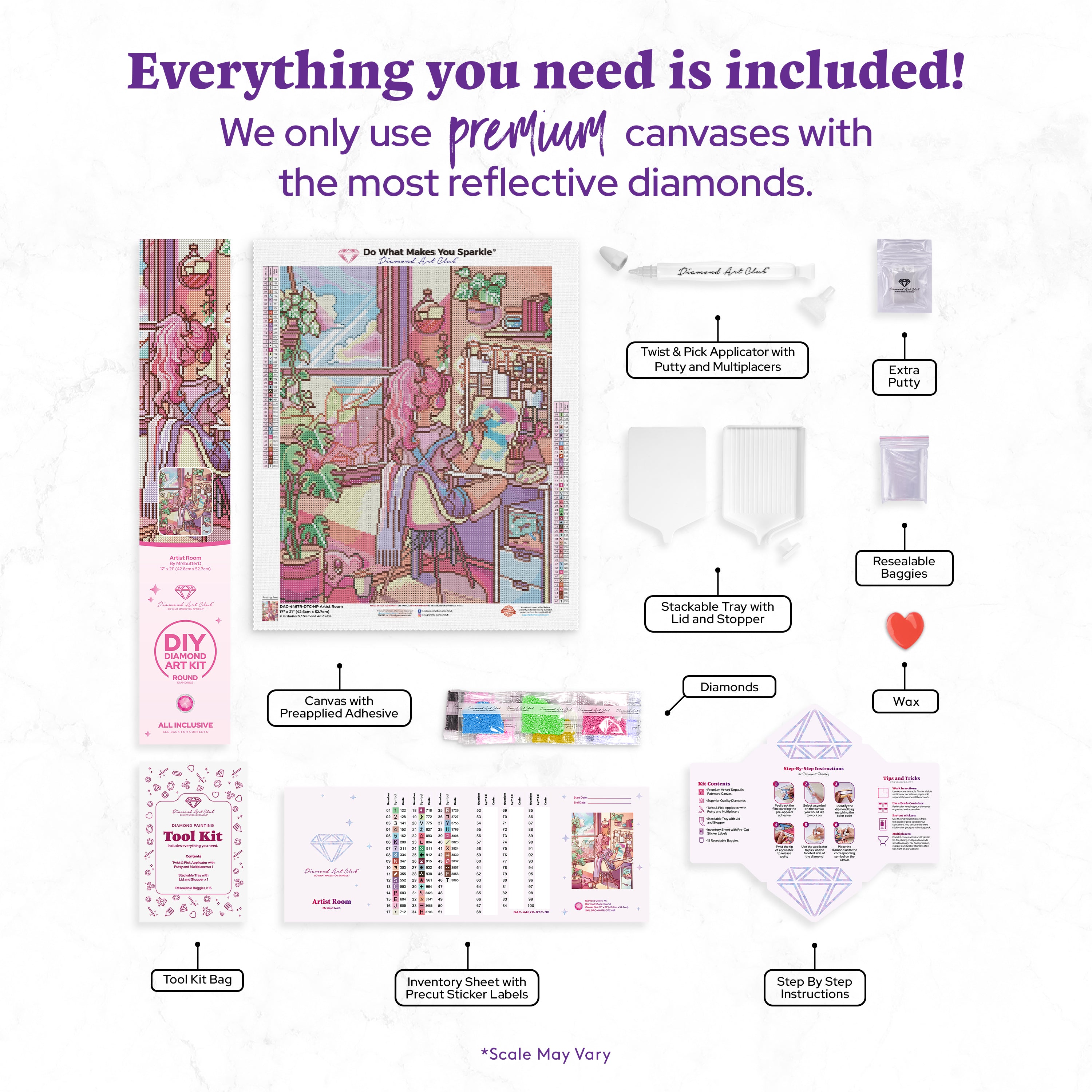Artist Room Diamond Painting | Diamond Art Club®
