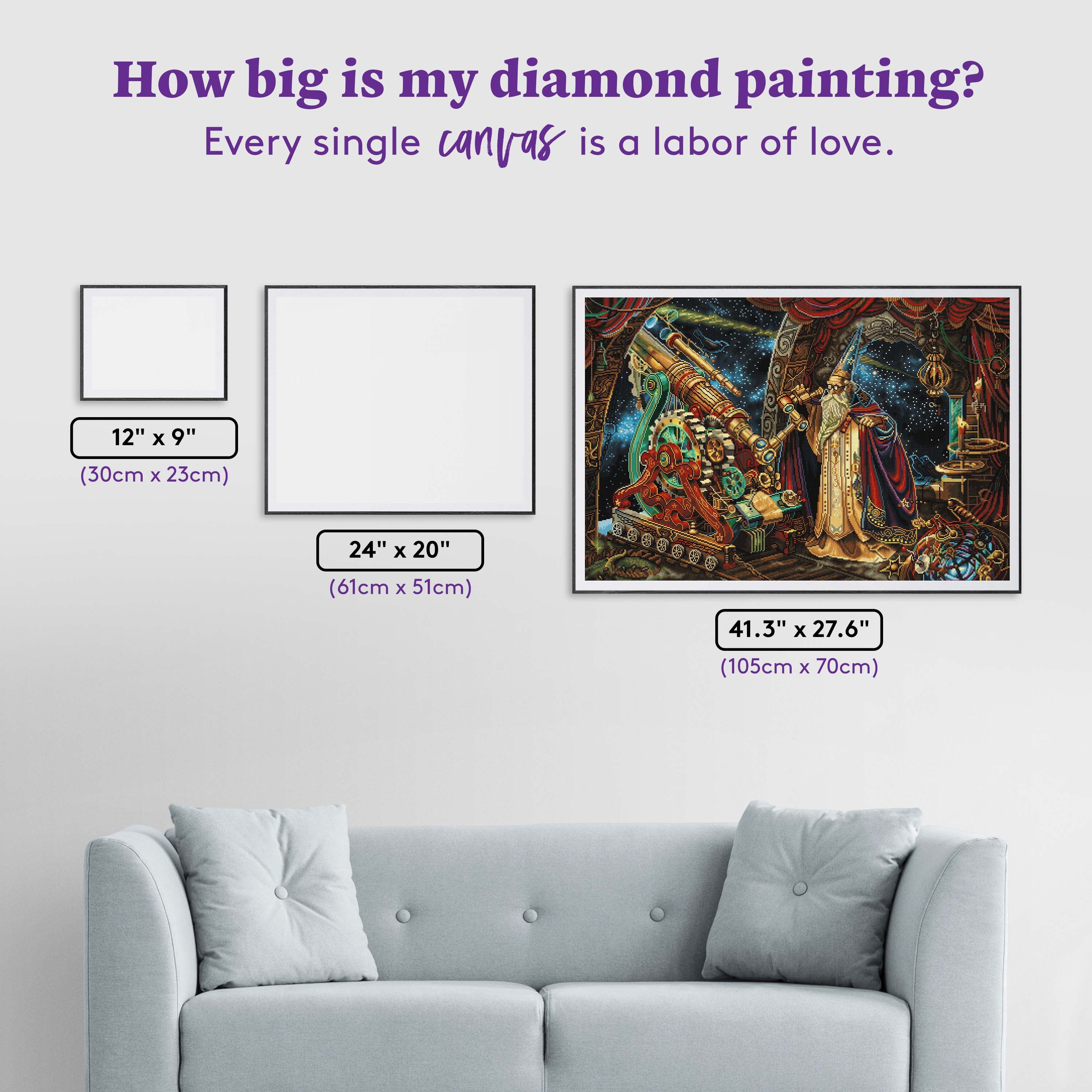 Diamond Art Kit Astronomer ダイアモンドアートクラブ Astronomer Diamond Painting Kit – Diamond Art Club